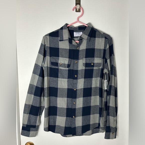 Old Navy Plaid Shirt - Picture 1 of 5